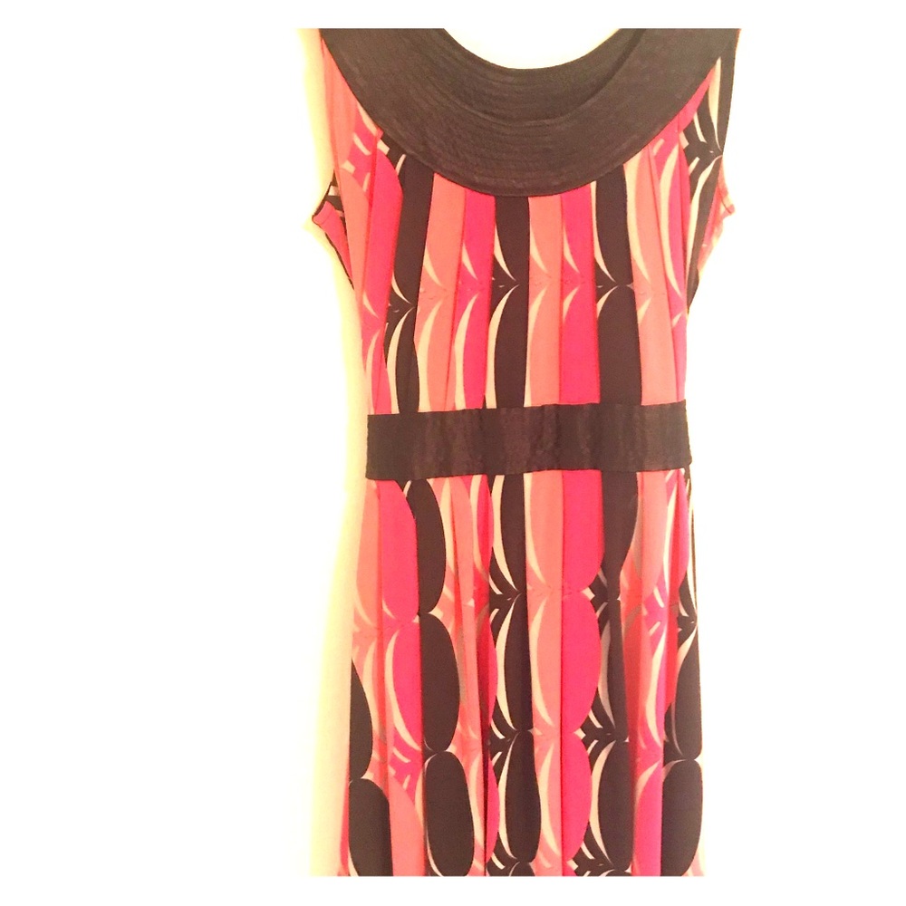 Modern tie back dress
